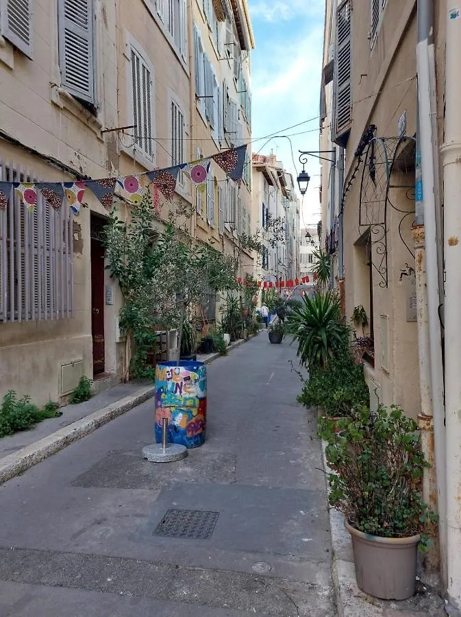 Appartamento Love Nest With Sea View In The Heart Of The Panier Marsiglia
